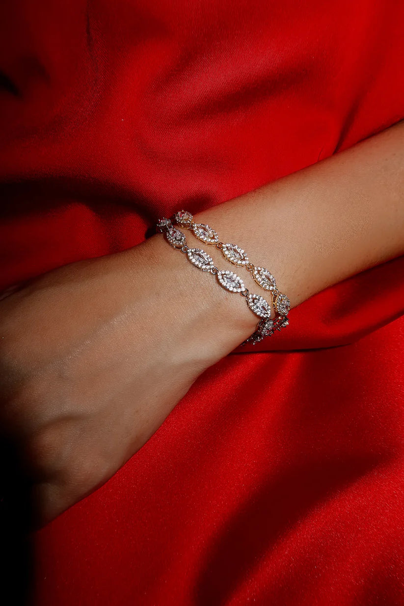 Pulsera Maríafé Plateada