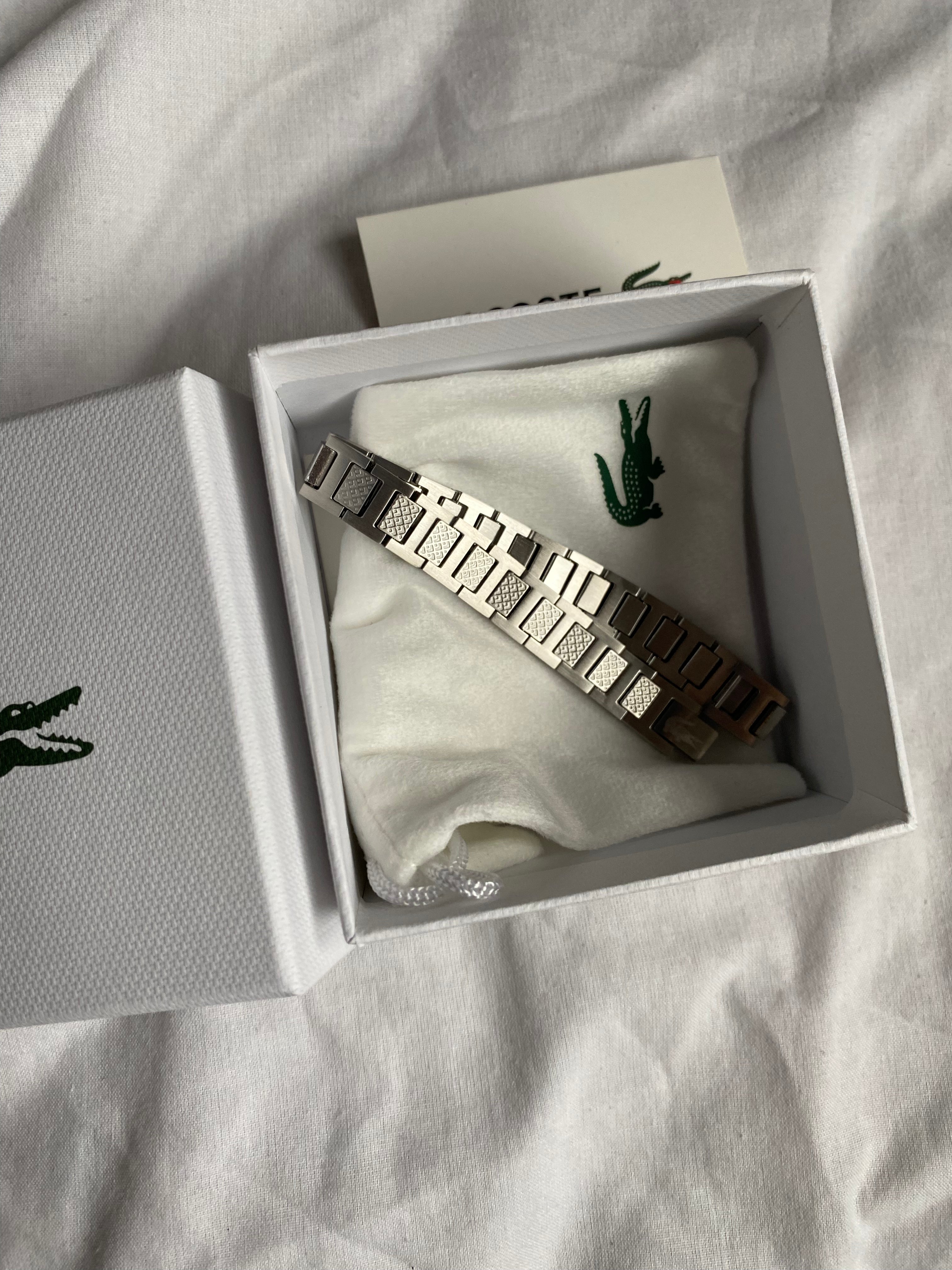 (STOCK) Brazalete Metropole Plateado