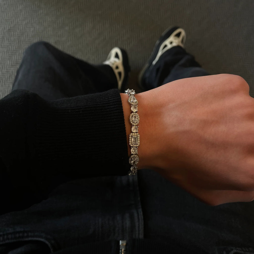 Pulsera Olimpya Plateado