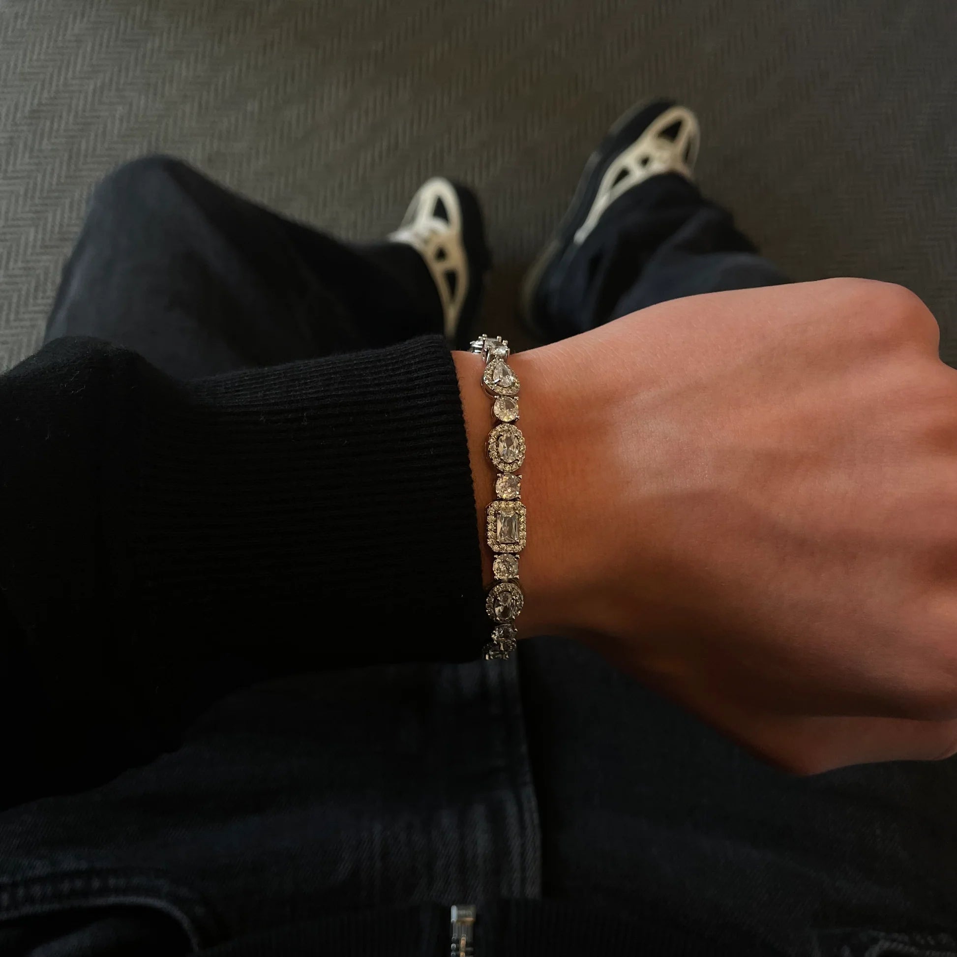 Pulsera Olimpya Plateado