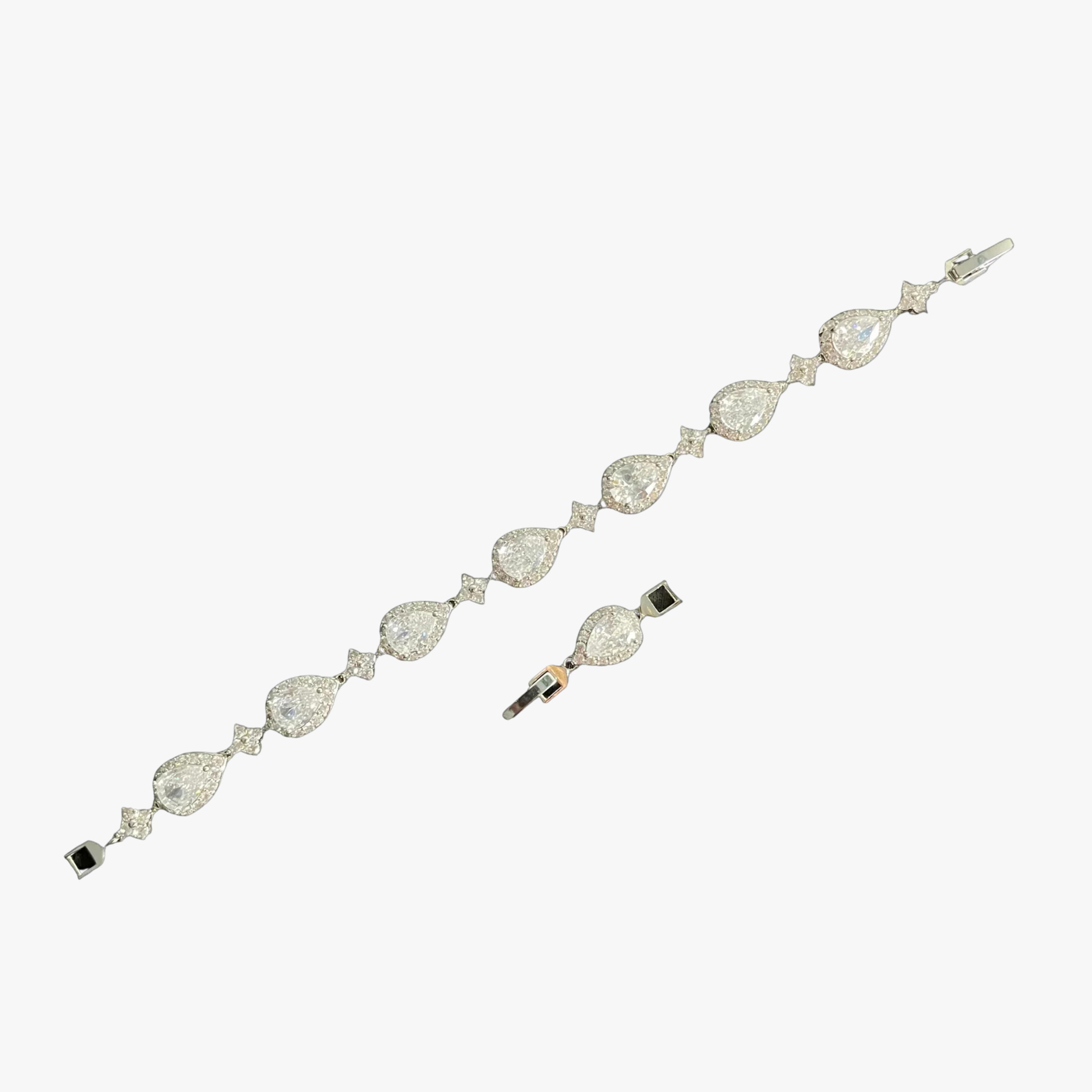 Pulsera Lágrima de Kilian Plateado