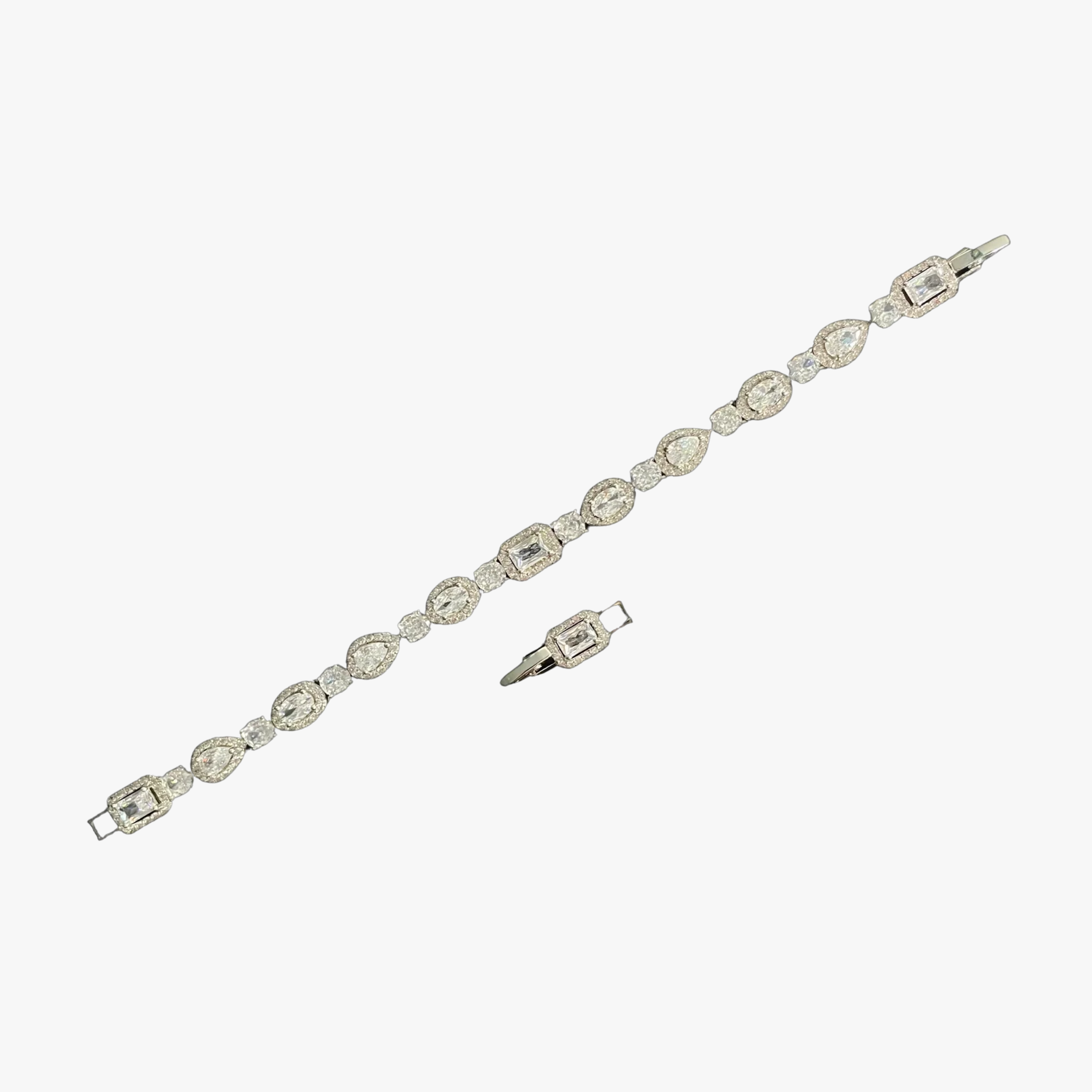 Pulsera Olimpya Plateado