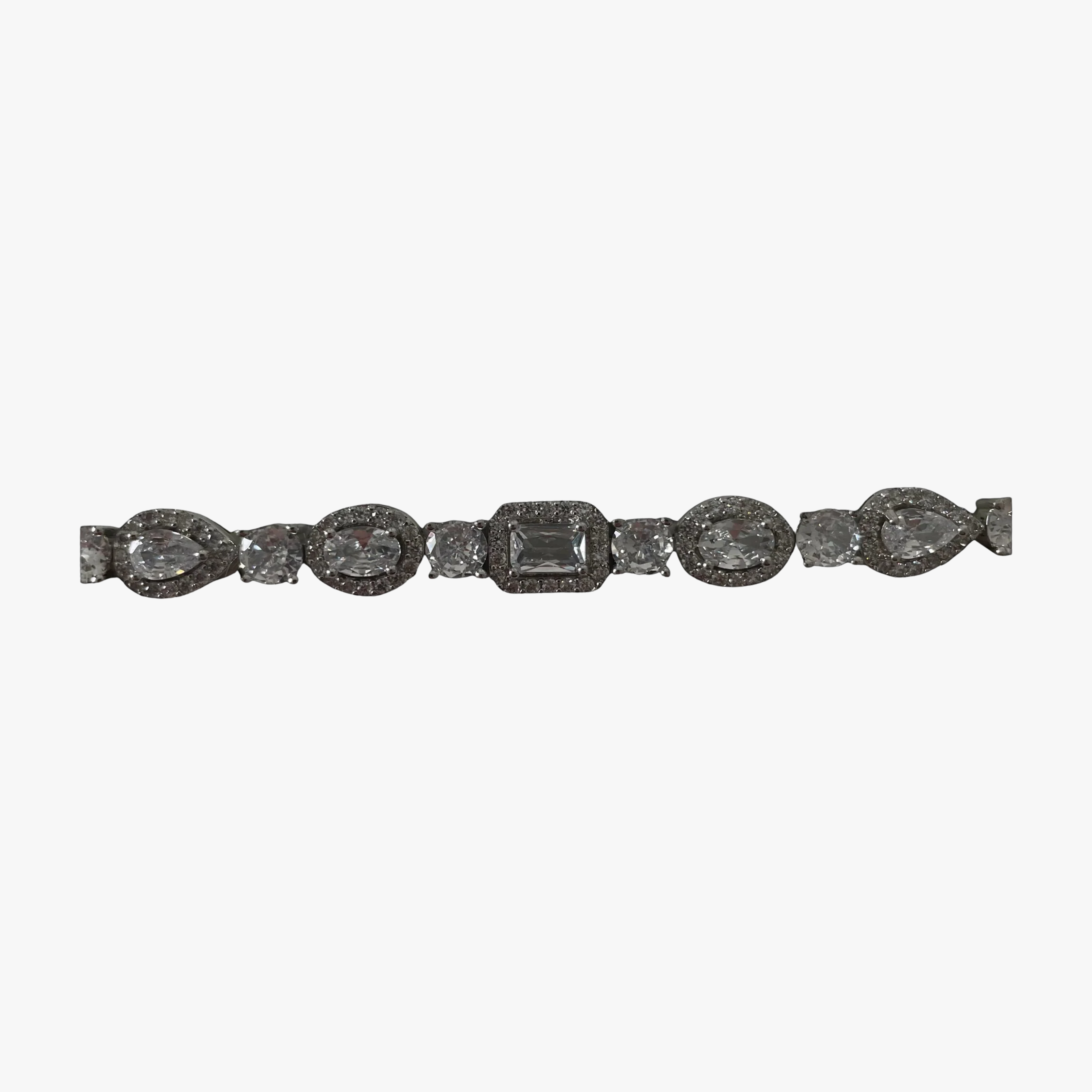 Pulsera Olimpya Plateado