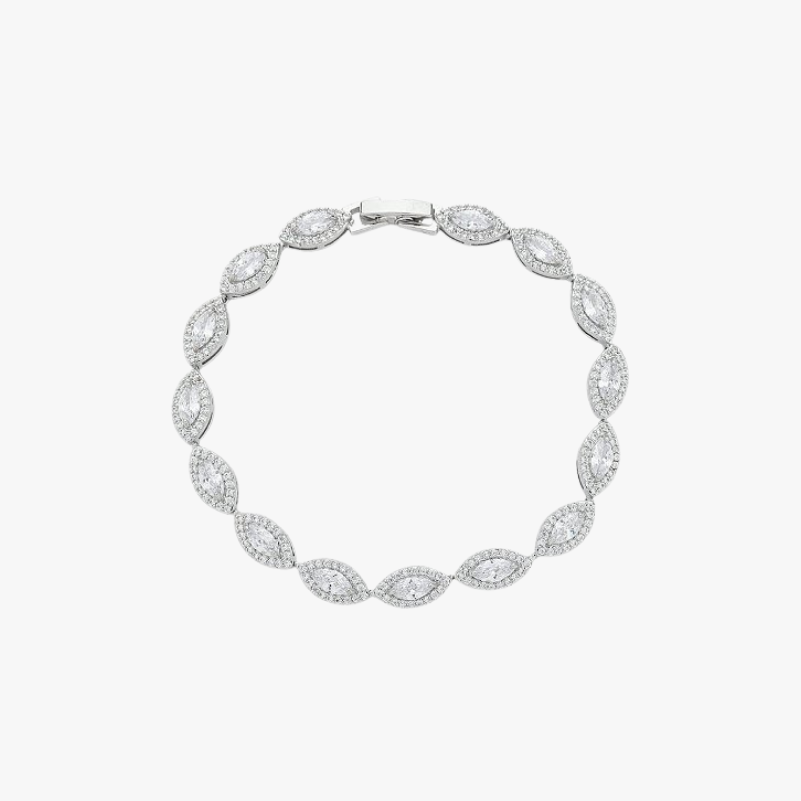 Pulsera Maríafé Plateada